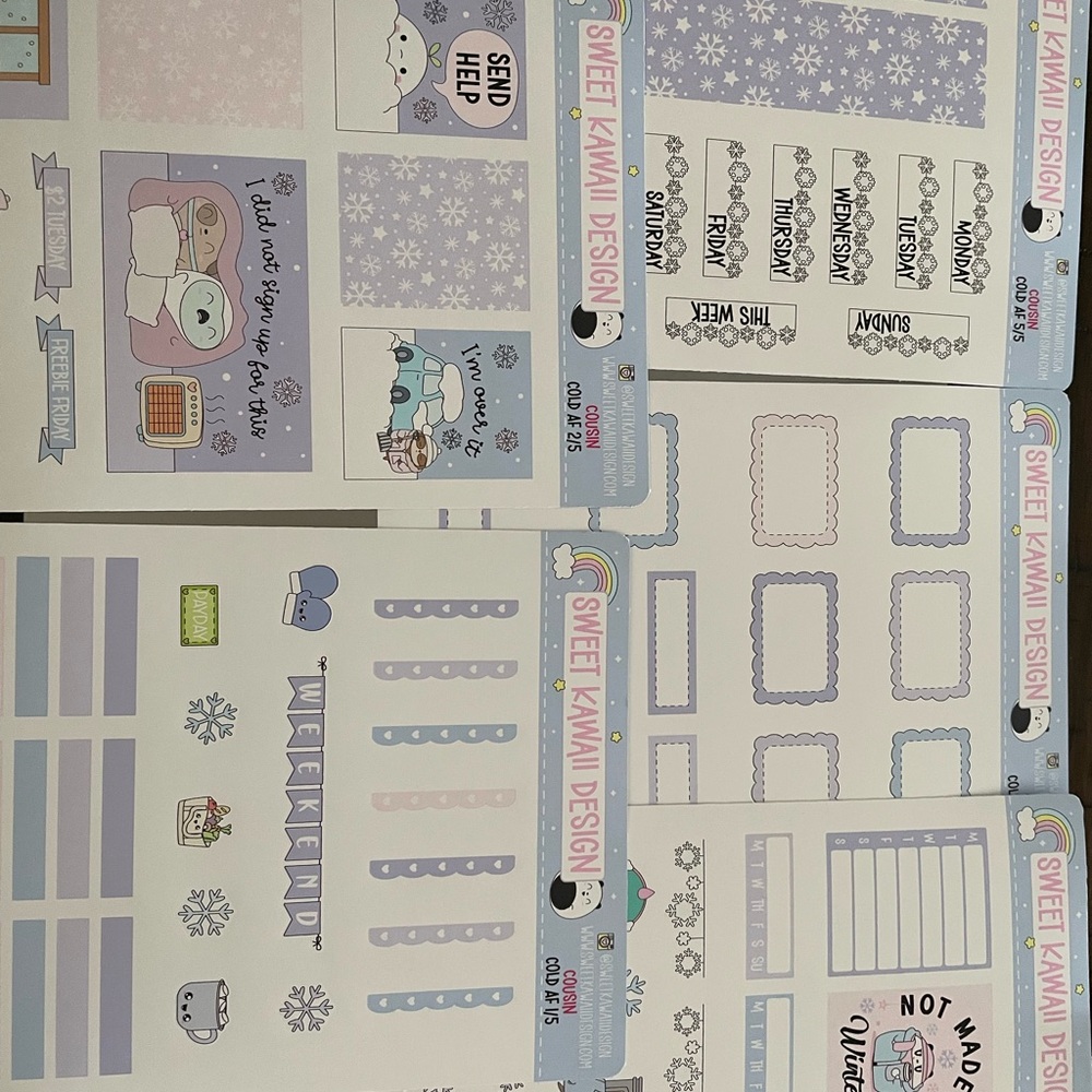 Lightly Used Sterling Ink A5-V Compact Full Year Planner, Cover & More! - Picture 10 of 16